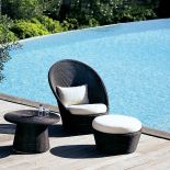 Kingston to linia eleganckich mebli z czarnej plecionki, Cane-Line