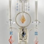 Kinkiet z serii 3050, z kolorowymi kryształami, 1620 zł, MASIERO