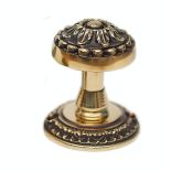 klamka mosiężna obrotowa