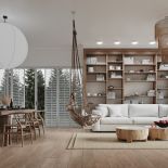 Klasyczne i naturalne wnętrza z nutką industrializmu w domu