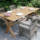 Klasyczne: drewno i wiklina. Zestaw Capri. HOUSE MORE