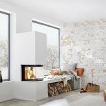 Klasyczny kominek o bardzo ładnych proporcjach, BRUNNER