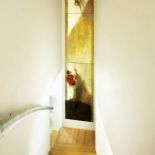 Klatka schodowa została zamknięta obrazem Michała Zaborowskiego Cyrkówka . Sześciometrowe płótno, które powstało z