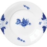 Kobaltowy talerz ROYAL COPENHAGEN. Talerze do dekoracji