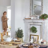 kobiece wnętrze w stylu rustyklanym