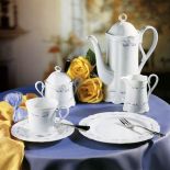 Kolekcja bawarskiej porcelany Comtess. TETTAU