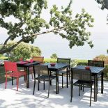 Kolekcja Costa - meble zrobione są z aluminium i batylenu: stół kosztuje 2298 zł, krzesło - 898 zł. ADRIA CARAVAN