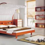 Kolekcja Romeo i Julia - w zagłówku, który pełni rolę półki, umieszczono dodatkowe oświetlenie. VOX INDUSTRIE