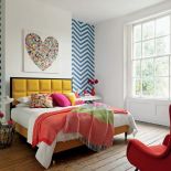 kolorowa sypialnia
