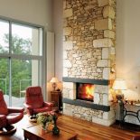 Kominek z łupanych kamieni. RÜEGG-KOPERFAM