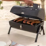 mały i przenośny grill ogrodowy