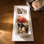 Komplet porcelanowych salaterek Grande – ok. 30 euro. LEONARDO