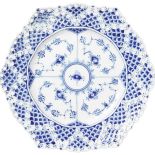 Koronkowy talerz - Blue Fluted Full Lace. ROYAL COPENHAGEN
