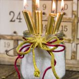 pomysł na świece adwentowe