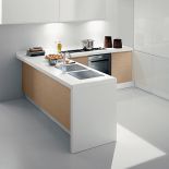 Kuchnia Eos (Berloni) z fornirem w kolorze dębu. STUDIO ITALIA