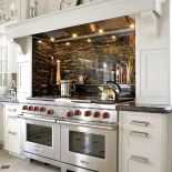 Kuchnia gazowo-elektryczna, ikona marki WOLF.