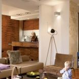 Kuchnia jest otwarta na salon. Apartament znaleziony na randce