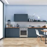 aneks kuchenny bez górnych szafek