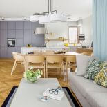 Jak urządzić salon z kuchnią Pomysły inspiracje i aranżacje wnętrz