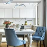 aranżacja kuchni z salonem