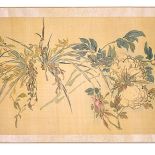 Kwiaty i rośliny , Tsubaki Chinzan, 1850 r., The British Museum