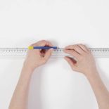 Kwiaty na koniec lata - szablon do zrobienia dekoracji na ścianie lub meblach.