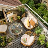 Kwiaty na balkon z czterech stron świata