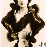 La Belle Otero , pocztówka z portretem hiszpańskiej tancerki, 1909 r.
