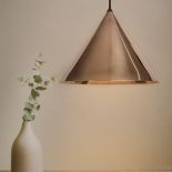 lampa wisząca z mosiądzu