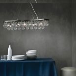 Lampy z metalu i kryształków. Lampy z metalu i kryształków