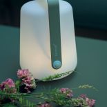 Lampa przenośna na balkon