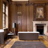 Brylanty i miedź w łazience