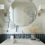 łazienka dla gości w luksusowym penthouse