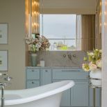 łazienka w luksusowym penthouse