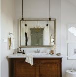 styl modern country łazienka