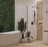 łazienka w stylu modern organic