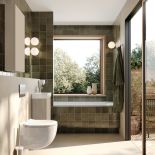 łazienka w stylu modern organic