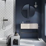 łazienka w stylu modern organic