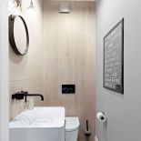 Łazienka w stylu skandynawskim. Mieszkanie w stylu skandynawskim