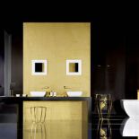 Łazienka z rozmachem, dopracowana w najmniejszych szczegółach, kolekcja Mimi. GESSI