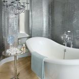 łazienka z wanną styl glamour