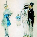 Leon Chwistek Studium postaci scena kabaretowa , cw 4300 zł, cs 6000 zł, POLSWISS ART