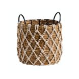 letnie dodatki do salonu plecione kosze