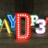 Litery, numery i symbole - lampy w takich formach proponuje portugalska firma Delightfull.