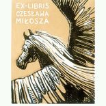 Litografika Małgorzaty Seweryn dla Czesława Miłosza.