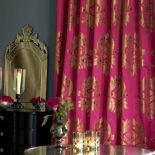 Lniana tkanina Courances, marka Sanderson. GALERIA WNĘTRZE