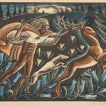 Łowy , ok. 1920 r., Desa Unicum, 7. Aukcja Prac na Papierze z 26 kwietnia 2012 r.