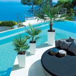 Łoże Oyster zrobione z grubej plecionki odpornej na słońce i deszcz, 16 331 zł, Decolor Home Garden