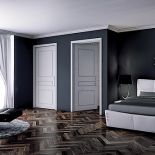 Łóżko Modern, ok. 4499 zł, Miotto. Sypialnia pełna kwiatów