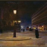 Ludwik de Laveaux, Plac opery w Paryżu , 1893 r., MUZEUM NARODOWE W WARSZAWIE
